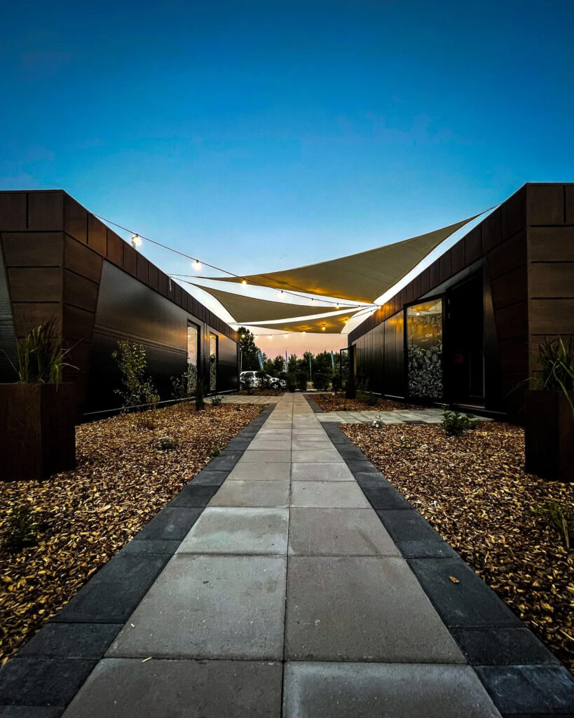 Pavillon som kiosker