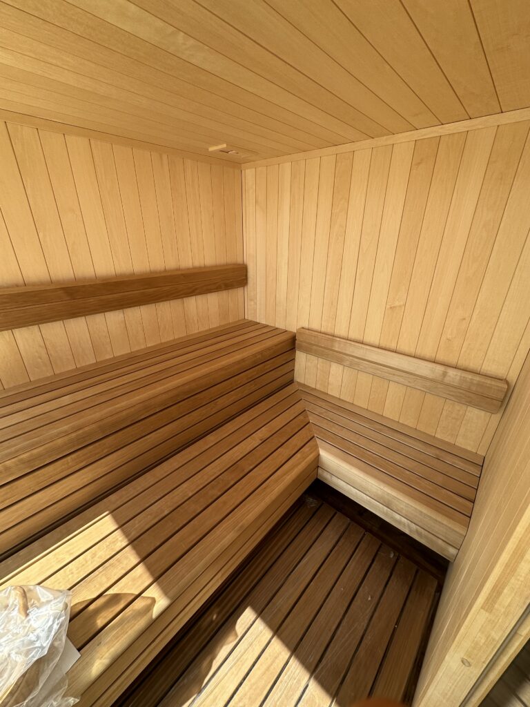 Sauna indretning
