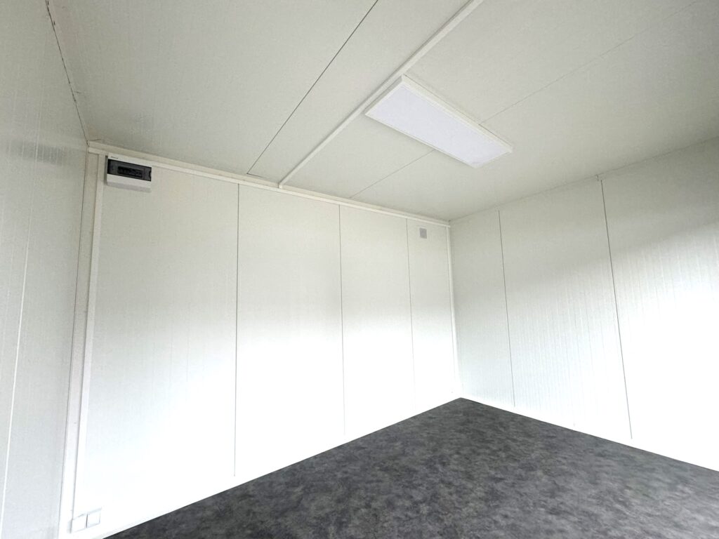 Indvendigt i Nordic Pavilions 4x3m